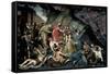 The Resurrection of Lazarus (Wax Relief)-John Eckstein-Framed Stretched Canvas