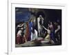 The Resurrection of Lazarus-Jose Casado Del Alisal-Framed Giclee Print