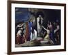 The Resurrection of Lazarus-Jose Casado Del Alisal-Framed Giclee Print