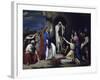 The Resurrection of Lazarus-Jose Casado Del Alisal-Framed Giclee Print