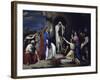 The Resurrection of Lazarus-Jose Casado Del Alisal-Framed Giclee Print