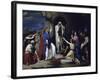 The Resurrection of Lazarus-Jose Casado Del Alisal-Framed Giclee Print