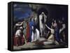 The Resurrection of Lazarus-Jose Casado Del Alisal-Framed Stretched Canvas