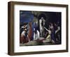 The Resurrection of Lazarus-Jose Casado Del Alisal-Framed Giclee Print