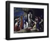 The Resurrection of Lazarus-Jose Casado Del Alisal-Framed Giclee Print