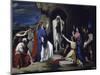 The Resurrection of Lazarus-Jose Casado Del Alisal-Mounted Giclee Print