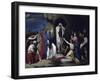 The Resurrection of Lazarus-Jose Casado Del Alisal-Framed Giclee Print