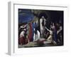 The Resurrection of Lazarus-Jose Casado Del Alisal-Framed Giclee Print