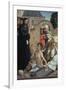 The Resurrection of Lazarus-Juan de Flandes-Framed Giclee Print