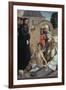 The Resurrection of Lazarus-Juan de Flandes-Framed Giclee Print