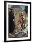 The Resurrection of Lazarus-Juan de Flandes-Framed Giclee Print