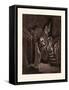 The Resurrection of Lazarus-Gustave Dore-Framed Stretched Canvas