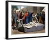 The Resurrection of the Son of the Widow of Nain 19Th-Century Print-Stefano Bianchetti-Framed Premium Giclee Print