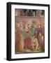 The Resurrection of Theophilus, the Son of the King of Antioch, Detail of St. Peter and Theophilus-Masolino And Filippino Lippi Masaccio-Framed Giclee Print