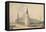 The Resurrection Square and the Alexander Garden in Moscow-Joseph Vivien-Framed Stretched Canvas