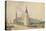 The Resurrection Square and the Alexander Garden in Moscow-Joseph Vivien-Stretched Canvas