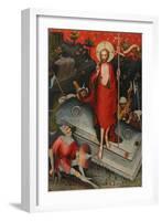 The Resurrection, SS James the Less, Bartholomew, Philip, after 1380-Master of the Trebon Altarpiece-Framed Giclee Print