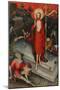 The Resurrection, SS James the Less, Bartholomew, Philip, after 1380-Master of the Trebon Altarpiece-Mounted Giclee Print