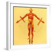 The Resurrection - Station 15-Penny Warden-Framed Giclee Print