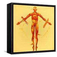 The Resurrection - Station 15-Penny Warden-Framed Stretched Canvas