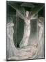 The Resurrection: the Angels Rolling Away the Stone from the Sepulchre-William Blake-Mounted Giclee Print