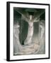 The Resurrection: the Angels Rolling Away the Stone from the Sepulchre-William Blake-Framed Giclee Print