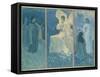 The Resurrection Triptych, 1922-Mikhail Vasilievich Nesterov-Framed Stretched Canvas