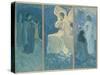 The Resurrection Triptych, 1922-Mikhail Vasilievich Nesterov-Stretched Canvas