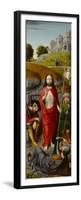 The Resurrection, with the Pilgrims of Emmaus, c.1510-Gerard David-Framed Premium Giclee Print