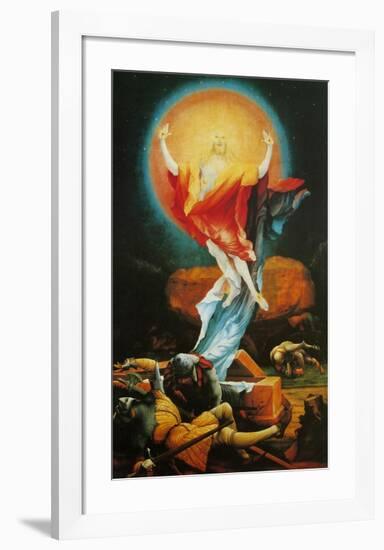 The Resurrection-Matthias Gruenewald-Framed Art Print