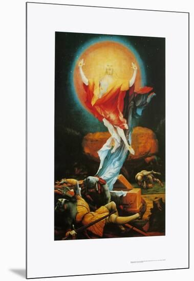 The Resurrection-Matthias Gruenewald-Mounted Art Print