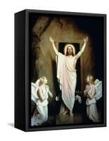 The Resurrection-Carl Bloch-Framed Stretched Canvas