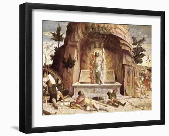 The Resurrection-Andrea Mantegna-Framed Art Print