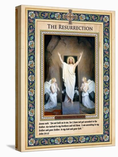 The Resurrection-Carl Bloch-Stretched Canvas