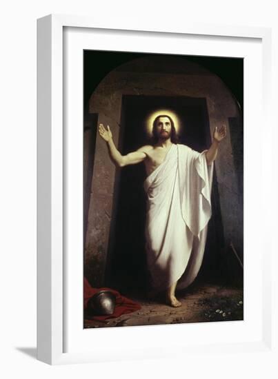 The Resurrection-Anton Laurids Johannes Dorph-Framed Giclee Print