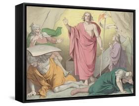 The Resurrection-null-Framed Stretched Canvas