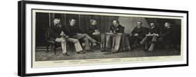 The Retiring Governor-General of India and His Council-null-Framed Giclee Print