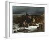 The Retreat of Napoleon’s Army from Russia in 1812, 1826-Ary Scheffer-Framed Giclee Print