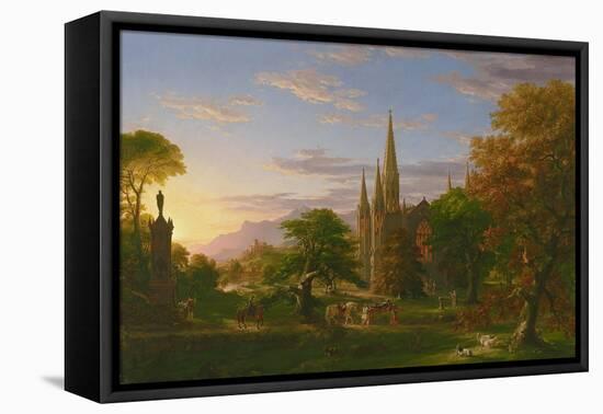 The Return, 1837-Thomas Cole-Framed Stretched Canvas