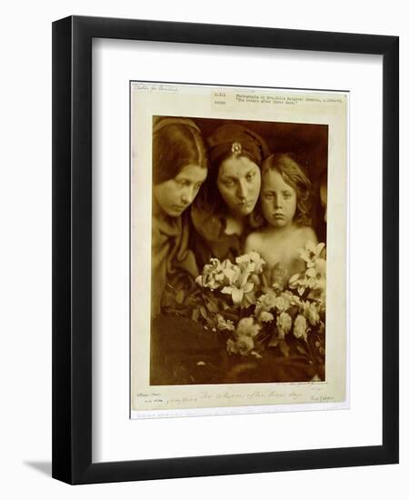 The Return After Three Days, c.1865-Julia Margaret Cameron-Framed Premium Photographic Print