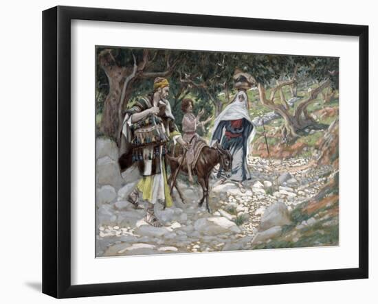 The Return from Egypt, Illustration for 'The Life of Christ', C.1886-94-James Tissot-Framed Giclee Print