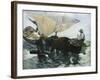 The Return from Fishing-Joaquín Sorolla y Bastida-Framed Giclee Print