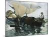 The Return from Fishing-Joaquín Sorolla y Bastida-Mounted Giclee Print