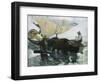 The Return from Fishing-Joaquín Sorolla y Bastida-Framed Giclee Print