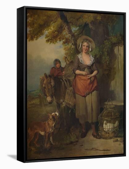 'The Return from Market', 1786, (1938)-Francis Wheatley-Framed Stretched Canvas