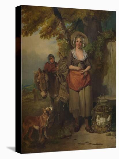 'The Return from Market', 1786, (1938)-Francis Wheatley-Stretched Canvas