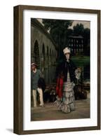 The Return from the Boating Trip, 1873-Sir Lawrence Alma-Tadema-Framed Giclee Print