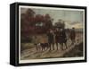 The Return from the Chase-George Goodwin Kilburne-Framed Stretched Canvas