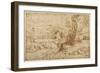 The Return from the Flight-Annibale Carracci-Framed Giclee Print