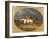 The Return from the Hunt in the Rain-John Frederick Herring Jnr-Framed Giclee Print